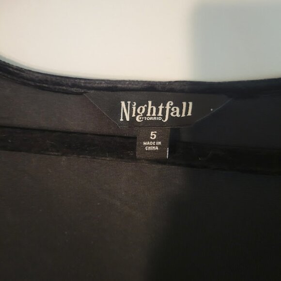 Torrid A-line Goth dress Size 5x Plus Host Pick - Picture 5 of 7